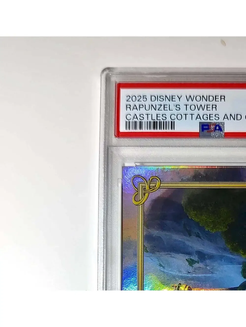 Rapunzel's Tower 2025 Topps Disney #C-15 Card Tangled PSA 9